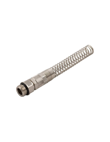Racor recto orientable macho 1/8 con muelle 8/6 Serie 1000 - Aignep|adajusa