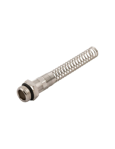 Conexão reta macho 1/4 com mola 8/6 Série 1000 - Aignep