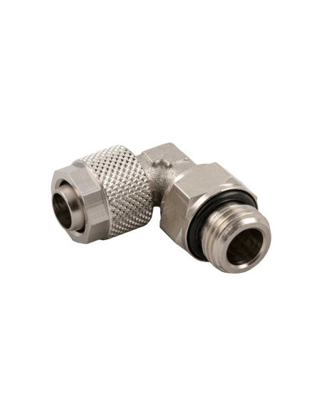 Racor codo orientable macho M5 tubo 6/4 Serie 1000 - Aignep|adajusa