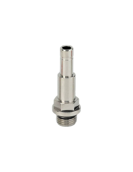 Adaptador automático prolongado macho cilíndrico de 3/8 para tubo 10 mm - Metal Work|adajusa