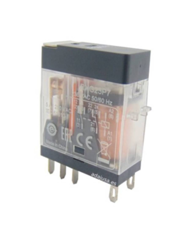 Relé 24Vdc 2 contactos 5A  SERIE RXG - SCHNEIDER|Adajusa