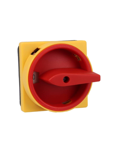 Interruptor levas 4 polos 63A amarillo-rojo Tracon | ADAJUSA