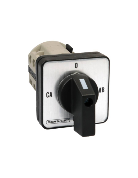 Interruptor conmutador voltímetro tensión fases Tracon | ADAJUSA