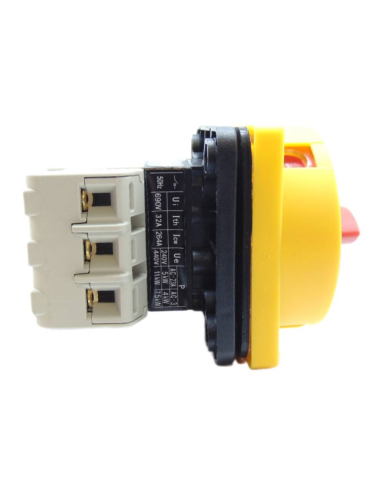 3 pole 40A ON-OFF yellow-red Switch disconnector TSS-40/3| ADAJUSA | price