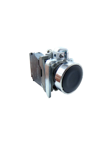 Push button black open contact (NO) Harmony XB4 - SCHNEIDER