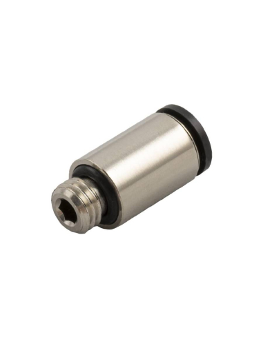 Racor recto macho hexágono interior M5 tubo 6mm Serie 56000 MINI - Aignep|adajusa