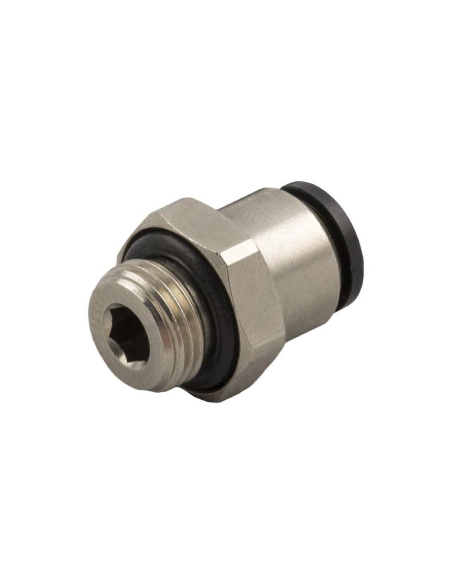 Racor recto automático M5 tubo 6mm Serie 56000 MINI - Aignep|adajusa