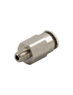 Straight male conical fitting M6X1 tube 4 for lubrication and greasing Series 58000 High pressure - Aignep | ADAJUSA