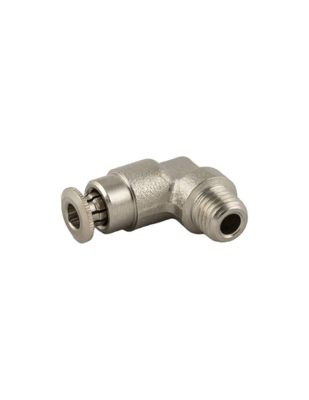 Male L conical fitting M6X0.75 tube 6mm for lubrication and greasing Series 58000 High pressure - Aignep | ADAJUSA