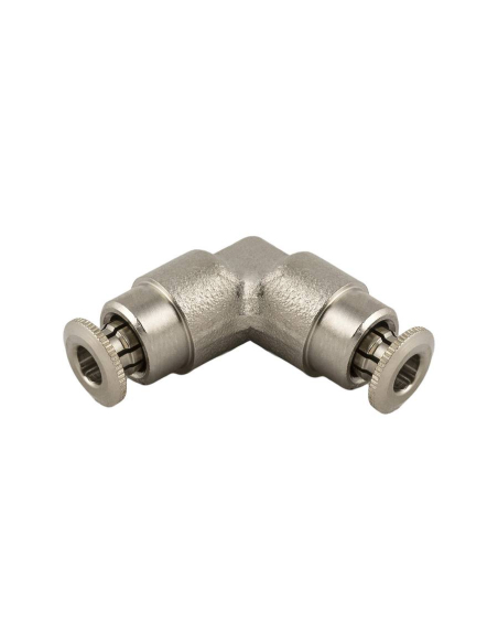 Racor L intermedio tubo 6mm para lubricación y engrase Serie 58000 Alta presión - Aignep|adajusa
