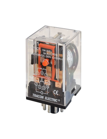Power relay 3 contacts 12Vac 3A RM11-12AC | ADAJUSA | price