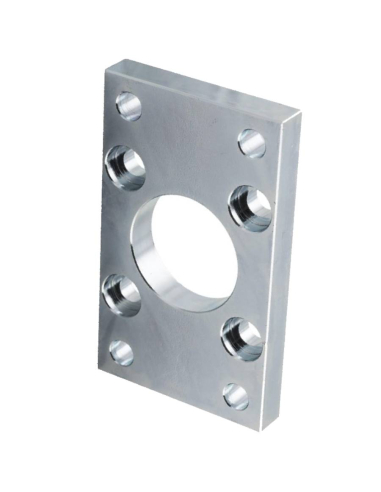 Diâmetro do flange de fixação frontal 125