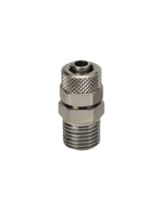 Straight male conical fitting 1/4 tube 8/6 Series C - Metal Work | ADAJUSA