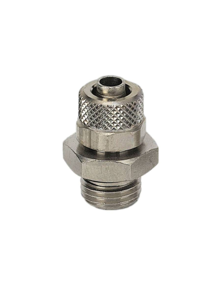 Racor recto macho 3/8 tubo 8/6 Serie C - Metal Work|adajusa