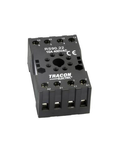 Base octal para relés de 8 pinos