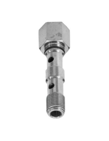 Tornillo doble hueco 3/8 cabeza hembra
