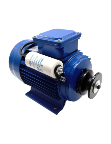 Single-phase concrete mixer motor 1HP 0.75Kw 1500 rpm 230Vac