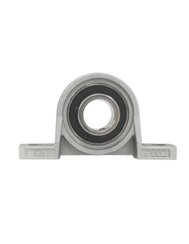 Soporte en aluminio con rodamiento en acero eje 30mm UP006 - ISB|adajusa