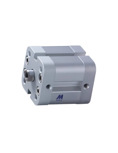 Compact pneumatic cylinder 50x50mm double acting female rod ISO 21287 - Mindman