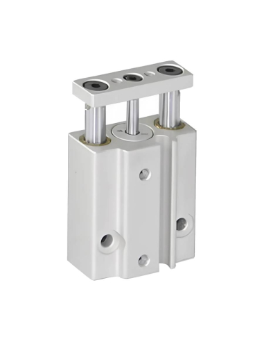 Cilindro pneumático compacto de guia dupla 6x5mm dupla ação - Mindman