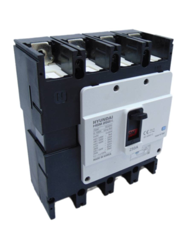 Interruptor automático caja moldeada protección diferencial - Hyundai|ADAJUSA