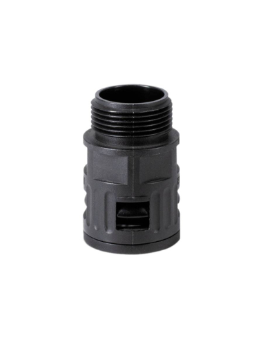 Racor rápido M20 para tubo espiral poliamida diámetro 15,8mm|Adajusa