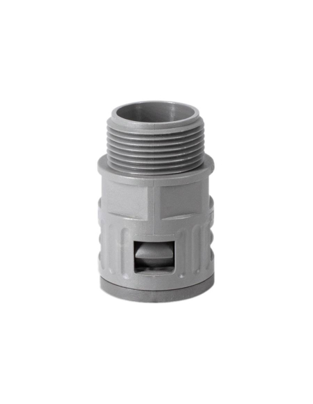 Racor rápido PG9 para tubo espiral poliamida diámetro 13mm|Adajusa