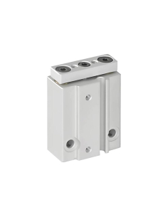 Double guide pneumatic cylinder 6x10mm double acting compatible SMC - Mindman | ADAJUSA | price 2