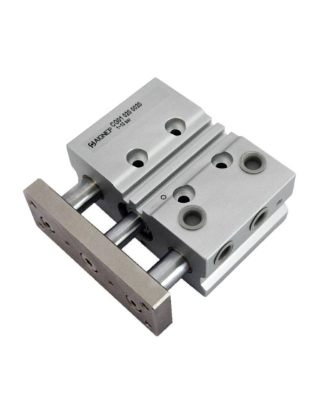 Cilindro compacto guiado 20x75mm doble efecto Aignep|ADAJUSA