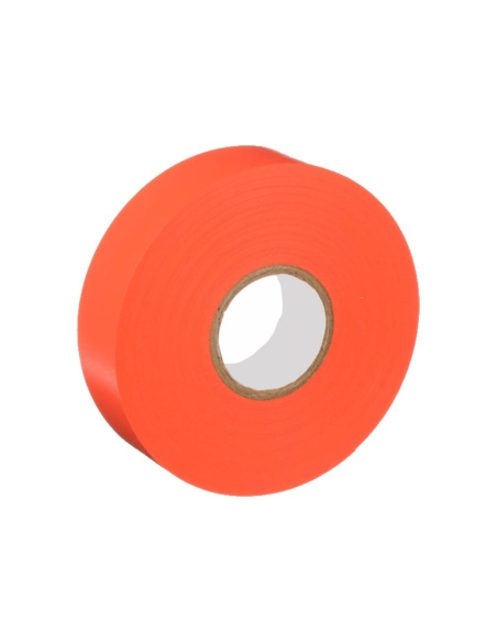 Cinta aislante naranja de 19mmx0,15mm carrete de 20m