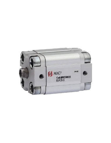 Cilindro pneumático compacto 16x40mm haste fêmea dupla ação UNITOP - Aignep