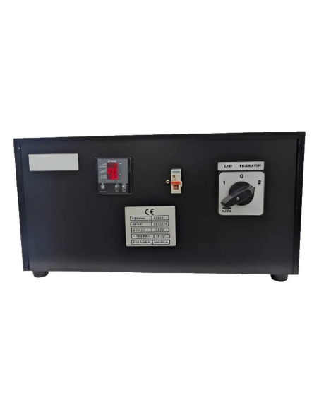 Estabilizador de tensión monofásico con servomotor