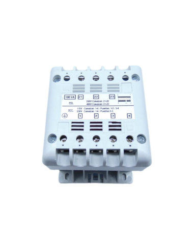Transformador monofásico seguridad 400VA 24V 48V| ADAJUSA | precio