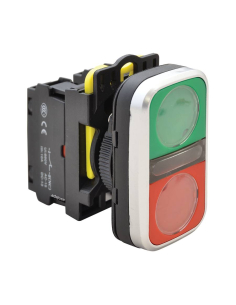 22mm plastic illuminated double-stop pushbutton NYG3-DL | ADAJUSA | price