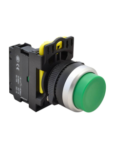Green 22mm protruding plastic push button NYG3-HG | ADAJUSA | Price