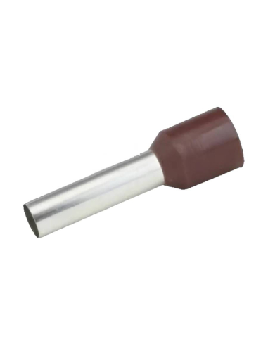 Bag of 100 brown 35mm pre-insulated toe