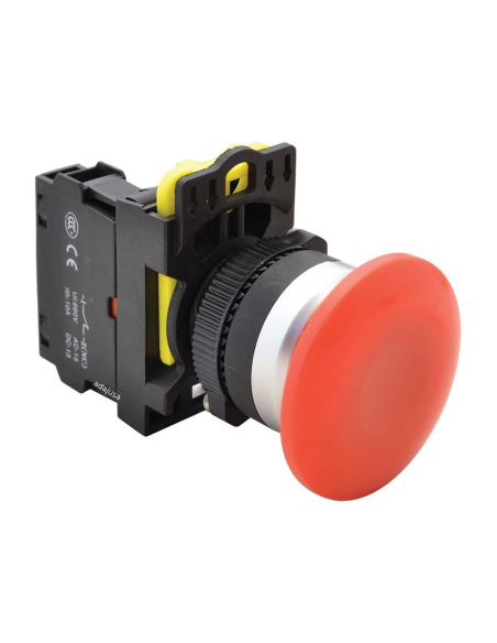 NYG3-MR 40mm red mushroom-shaped plastic push button | ADAJUSA | price