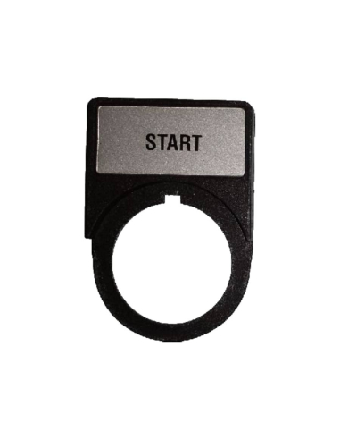 Label holder 25x10mm for electric push button NYG3-LHS| ADAJUSA : price