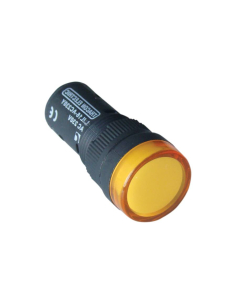 Piloto multiled color amarillo 12 Vac/dc 16mm|adajusa