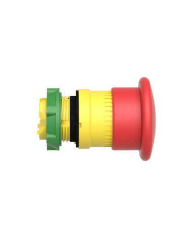 Cabeza parada de emergencia 40mm pulsar-tirar Schneider | Adajusa