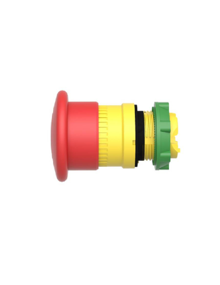 Cabeza parada de emergencia 40mm pulsar-tirar Schneider | Adajusa