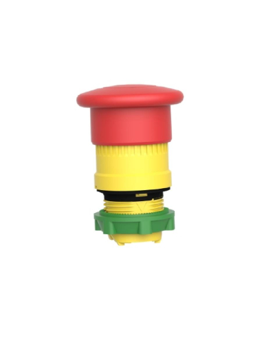 Cabeza parada de emergencia 40mm pulsar-tirar Schneider | Adajusa