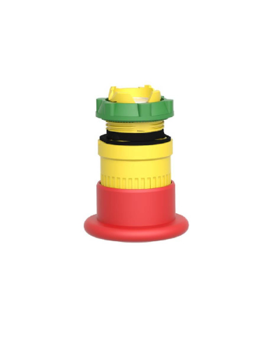 Cabeza parada de emergencia 40mm pulsar-tirar Schneider | Adajusa