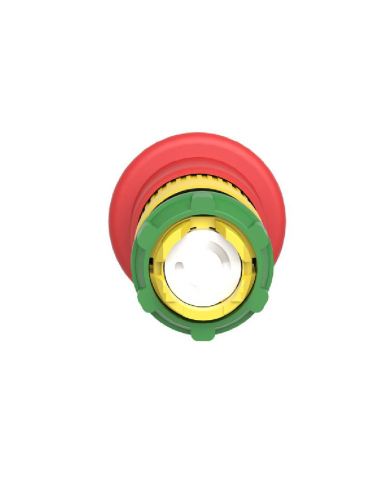Cabeza parada de emergencia 40mm pulsar-tirar Schneider | Adajusa