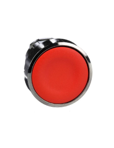 Cabeza pulsador metálico rojo Schneider | Adajusa