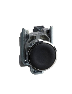 Black metal push button... 2