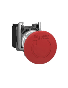 Pulsador parada de emergencia 40mm 1 NC Schneider | Adajusa 2