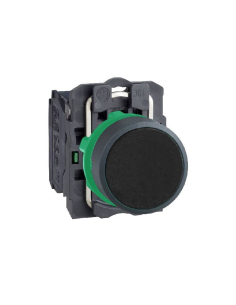 Push button black open...