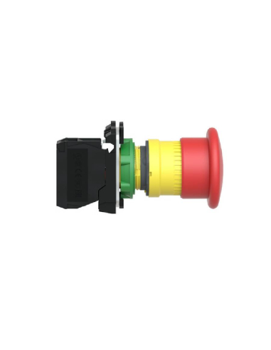 Pulsador parada de emergencia 40mm pulsar-tirar Schneider | Adajusa