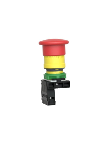 Pulsador parada de emergencia 40mm pulsar-tirar Schneider | Adajusa